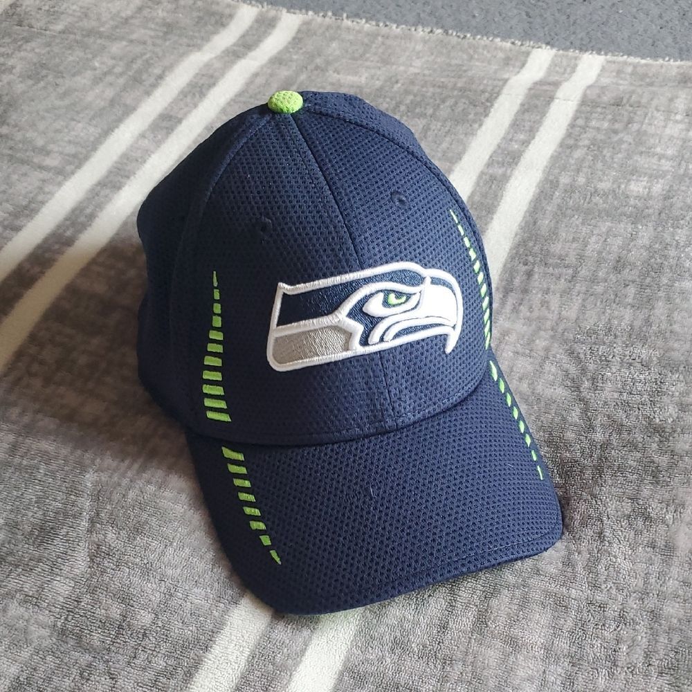 Seattle Seahawks Mesh Baseball Cap Navy Blue – NFL Fan Gear OS